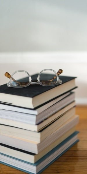 Library books